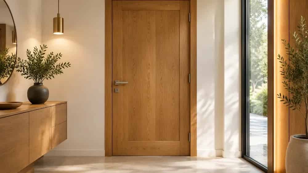 درب چوبی مدرن و کلاسیک انتخابی شیک برای دکوراسیون
